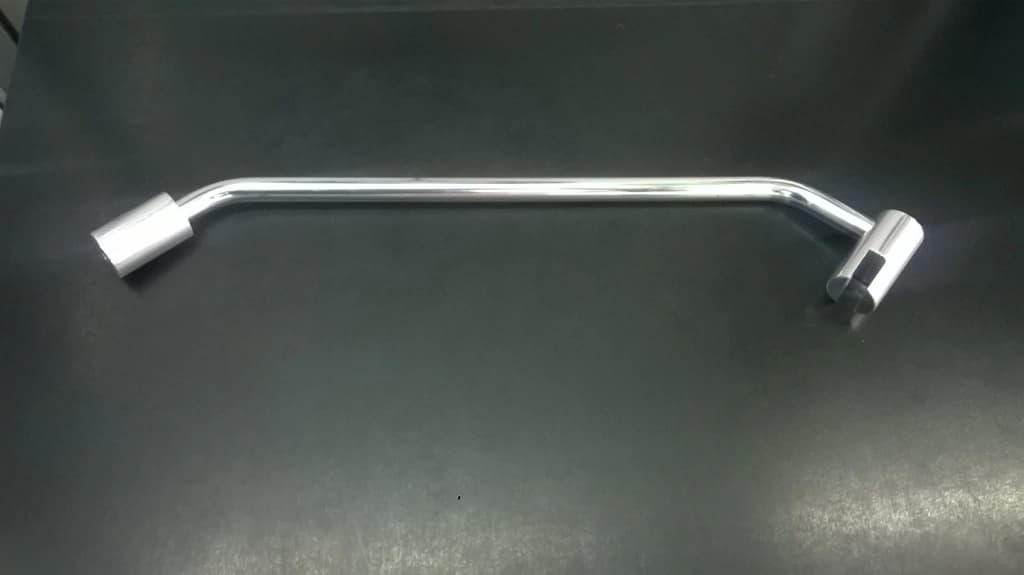 Foto: Brazo tensor para mampara fija (recto ó 45º)